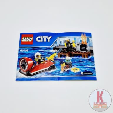 LEGO City 60106 palonalkusettin ohjekirja