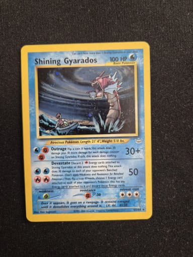 Carta Pokemon Shining Gyarados 65/64 Neo Revelation