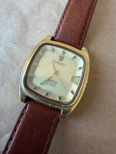 Omega Constellation Electronic f300 Hz Quarzuhr