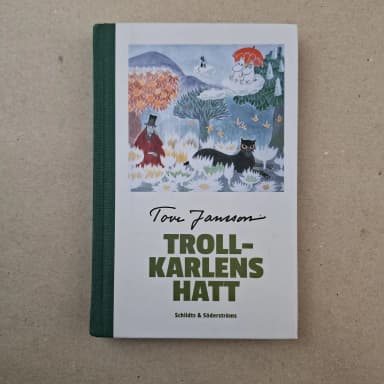 Tove Janssonin kirja Taikurin hattu myynnissä