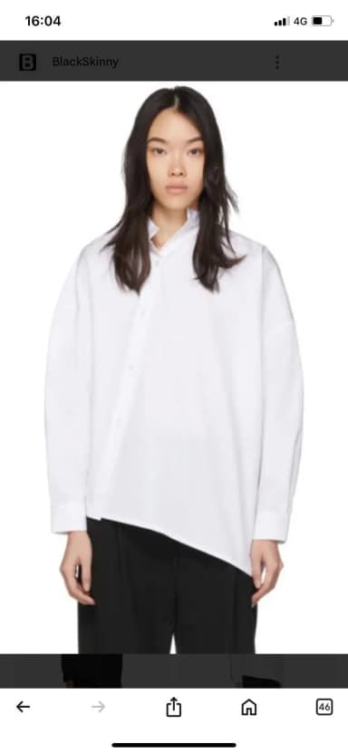 Toteme Norma shirt available for purchase