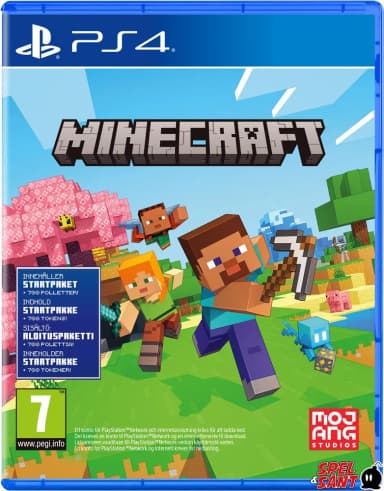 Minecraft Starter-Kollektion für PS4 zum Preis von 356 SEK