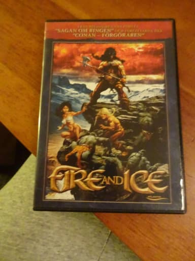 Fire and Ice DVD schwedische Ausgabe