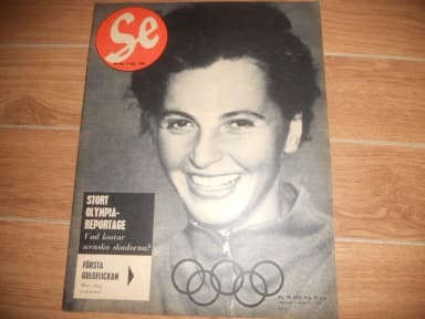 Vintage SE magazine nr48 from 1956 with Melbourne Olympics report