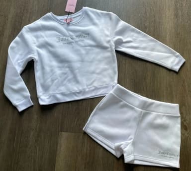 White Juicy Couture clothing set for women