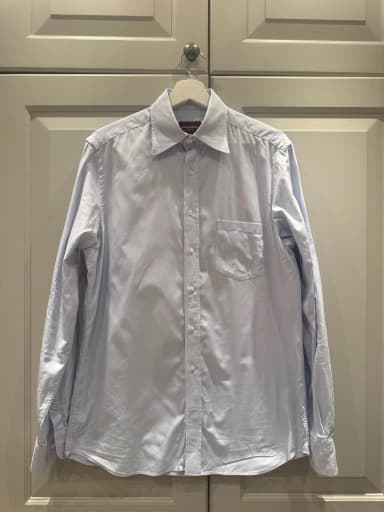 Shirtonomy light blue turndown collar shirt