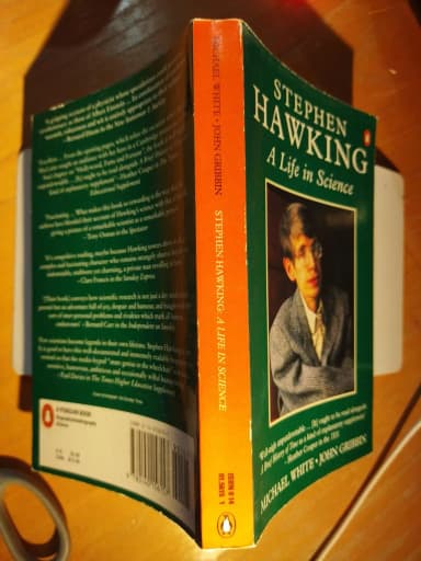 Stephen Hawking: Ein Leben in der Wissenschaft von M. White und J. Gribbin, sehr