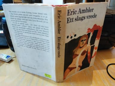 Eric Amblers Buch 'Ett slags vrede' in sehr gutem Zustand