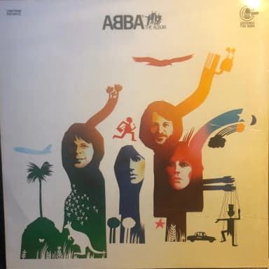 ABBA The Album Vinyl-LP von 1977 spanische Ausgabe