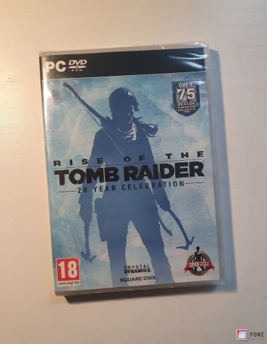 Tomb Raider 20 Year Celebration und Rise of the Tomb Raider ungeöffnet