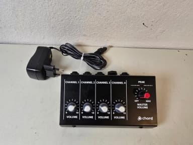 Chord 4-Kanal Mikrofonmixer ohne Mindestpreis