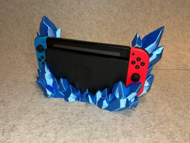 Kristalldocka kompatibel mit Nintendo Switch
