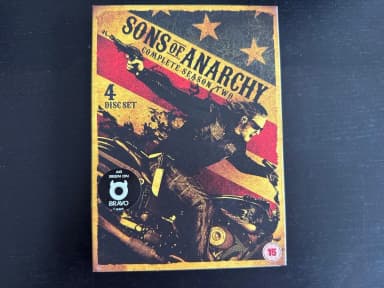 Sons of Anarchy kauden 2 DVD myynnissä