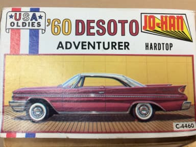 Jo-Han 1960 De Soto Adventurer HT Modellauto im Maßstab 1:25