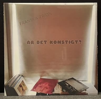 Franska Trion - Är Det Konstigt? Seltene Jazz Pop LP 2020 Neu