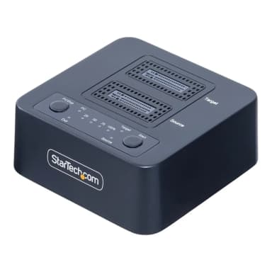 StarTech.com M.2 NVMe Laufwerk-Duplizierer Dock zum Klonen von SSDs