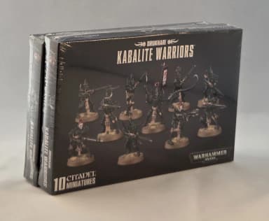 Dos Kabalite Warriors de Drukhari Warhammer 40,000