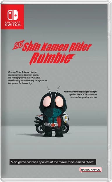 SD Shin Kamen Rider Rumble Nintendo Switch Spiel