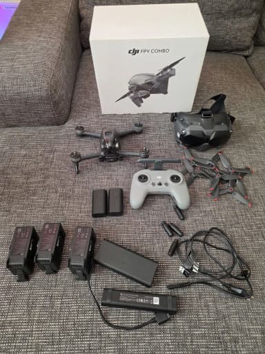 DJI FPV Combo Drohne in Schweden bei Auktion
