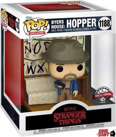 Pop! Stranger Things Byers House Hopper Deluxe Vinyl Figure