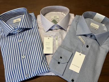 Three-pack of Eterna men's shirts size 42 (16 1/2)