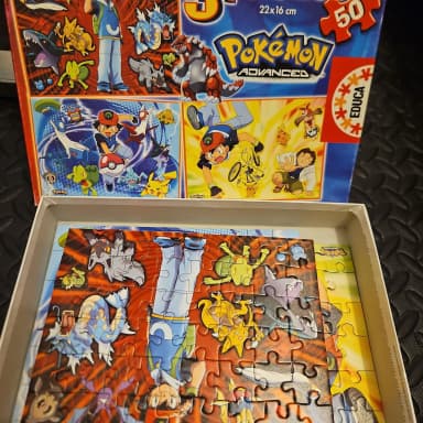 Complete Pokémon Advanced puzzle in great condition