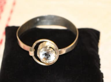 Silver bracelet from 1977 by Noku, Nordic Kokusai AB