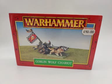 Carro de lobos goblin Warhammer Fantasy nuevo y sellado