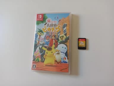 Nintendo Switch-Spiel Pokemon Detective Pikachu mit japanischem und englischem T