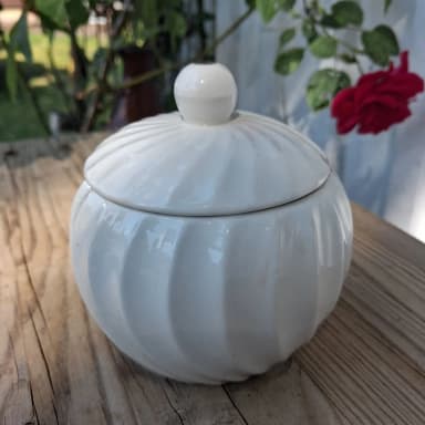 Upsala-Ekeby Arthur Percy roulette sugar bowl