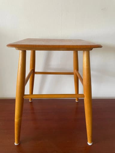 Retro Kugelstuhl aus Teak und Buche von Edsbyverken