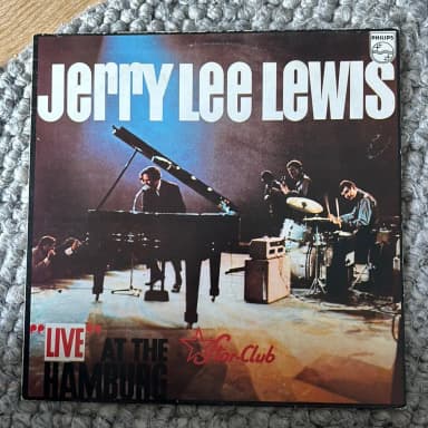 Jerry Lee Lewisin live-album Hamburgin Star-Clubilta