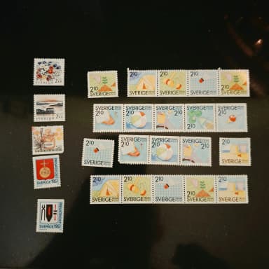Set of 25 discount stamps with bonus included