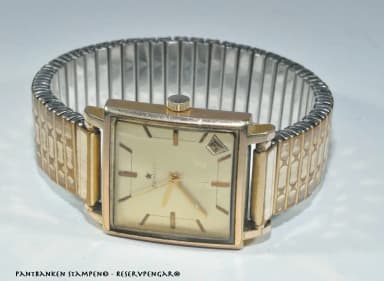 Reloj Zenith para hombre con caja de 25x25 mm y peso de 72,9 g