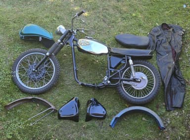 Motocicleta BSA Rocket Gold Star en subasta
