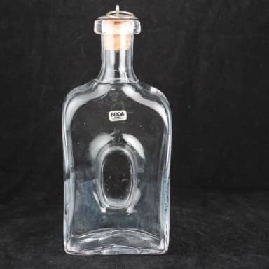Botella de vidrio Boda firmada por Erik Höglund