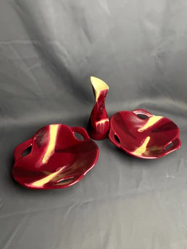 Strehla Retro Vintage Schalen zu verkaufen