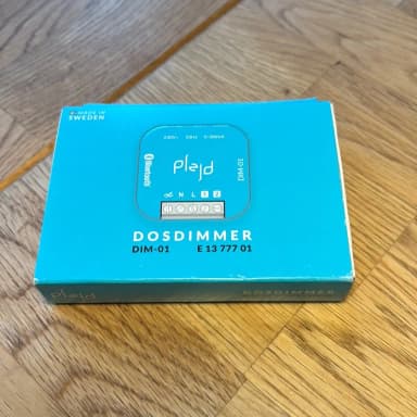 Plejd DIM-01 dosdimmer tilgjengelig i Sverige
