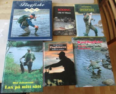 Seis excelentes libros sobre pesca con mosca, incluyendo trucha y pesca costera