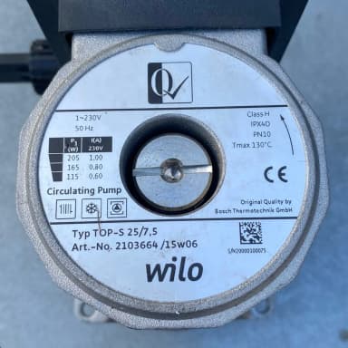 Carcasa de bomba de circulación Wilo TOP-S 25/7,5 en venta