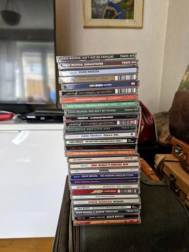 Sammlung von 30 Eddie Meduza CDs aus Schweden