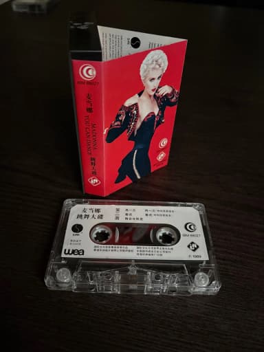 Madonna You Can Dance seltenes chinesisches Kassettenband
