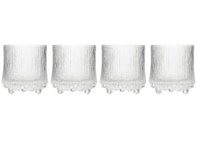 Set de 4 vasos de whisky Iittala Ultima Thule 28 cl diseño Tapio Wirkkala