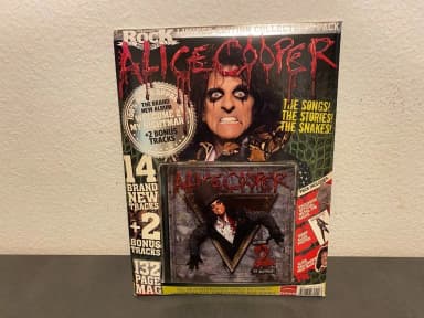 Paquete de coleccionista de rock clásico Alice Cooper 2013