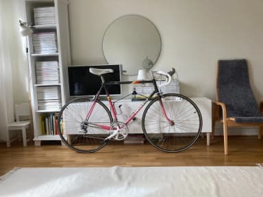 Bicicleta de carreras vintage Peugeot en excelente estado