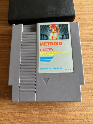 Metroid Spiel für Nintendo NES Konsole