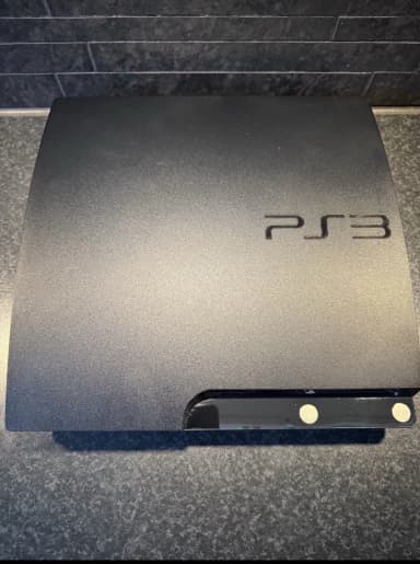 Komplette Sony PlayStation 3 Slim mit neuem Laser, voll funktionsfähig
