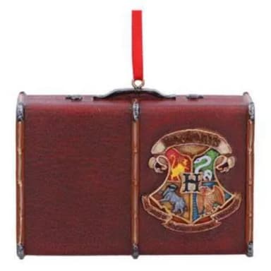 Adorno navideño nuevo de maleta Hogwarts de Harry Potter