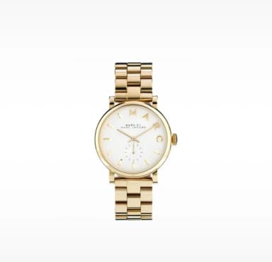 Marc by Marc Jacobs women's watch in gold tone