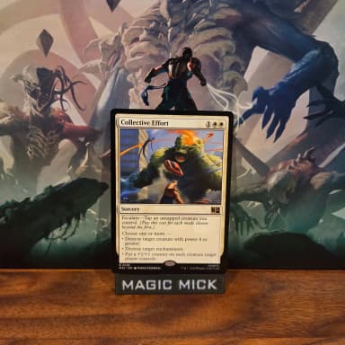 Magic: The Gathering Collective Effort #126 weiße Zauberkarte